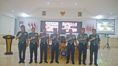 Lantamal VI Makassar Gelar Sosialisasi Perkiraan Intelijen dan Siber Serta Keamanan Informasi TNI AL TA. 2025