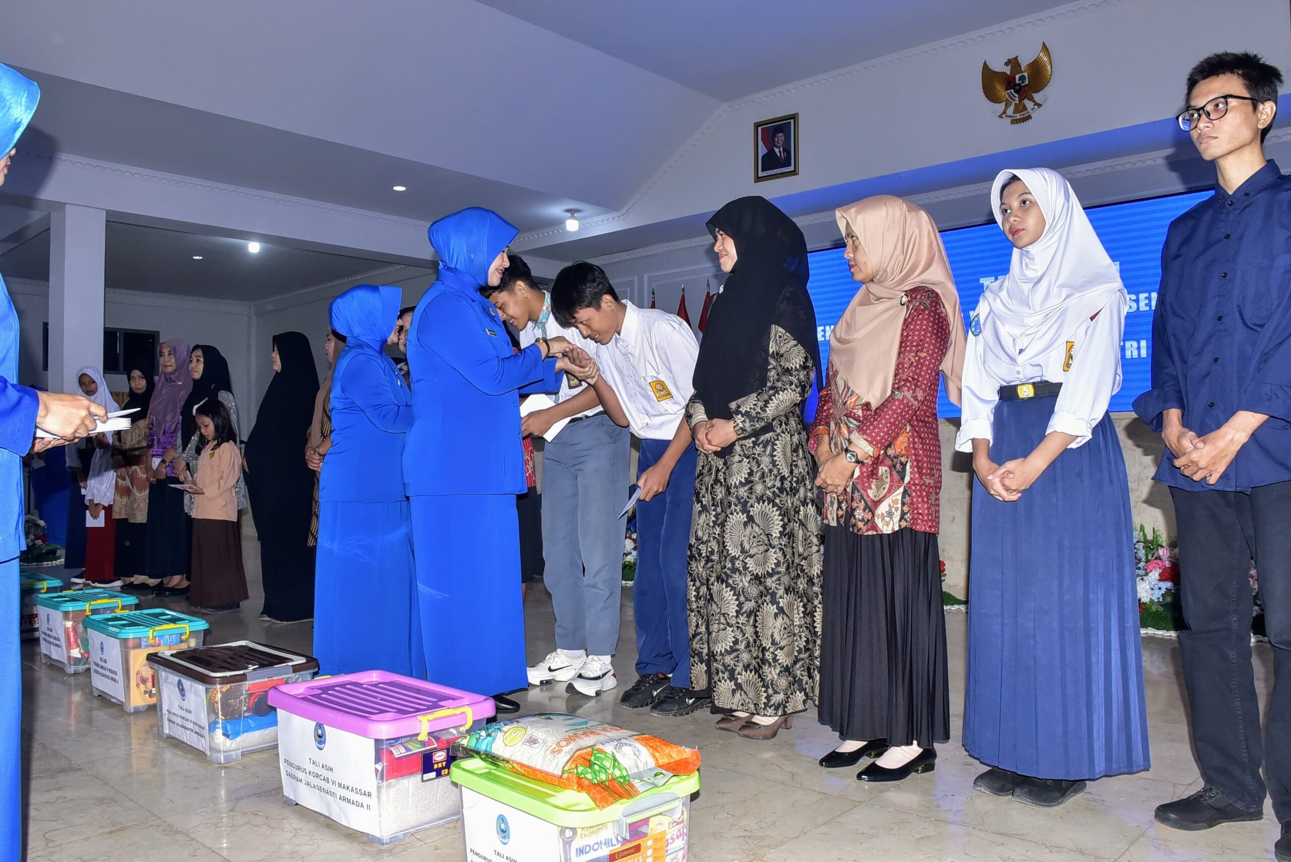 Memperingati HUT Ke-79 Jalasenastri 2025, Korcab VI DJA II Laksanakan Pemberian Tali Asih