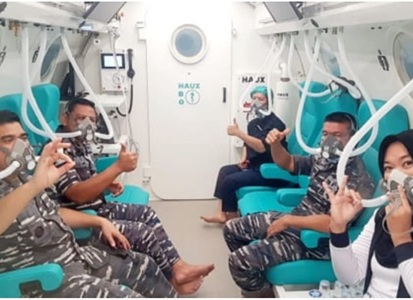 Terapi Oksigen Murni di Hyperbaric Chamber RSAL Jala Ammari: Tubuh Bugar, Napas Lega