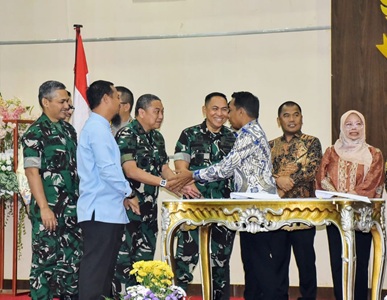 Wujudkan Sulsel Maju dan Berkarakter, Danlantamal VI Hadiri Musrenbang RPJMD Tahun 2025-2029 dan RKPD Tahun 2026 Provinsi Sulsel