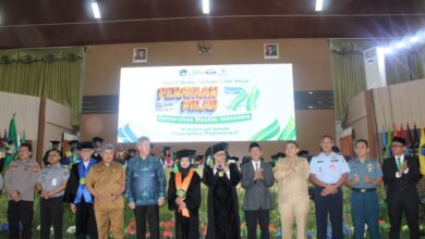 Aspers Danlantamal VI Hadiri Gelar Rapat Senat Terbuka Luar Biasa dalam Rangka Milad ke-71 UMI Tahun 2025