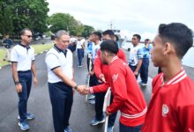 Atlet Lantamal VI Bertekad Raih Prestasi Di Ajang Bergengsi TNI AL Kasal Cup