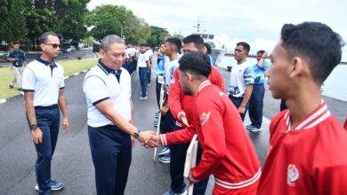 Atlet Lantamal VI Bertekad Raih Prestasi Di Ajang Bergengsi TNI AL Kasal Cup