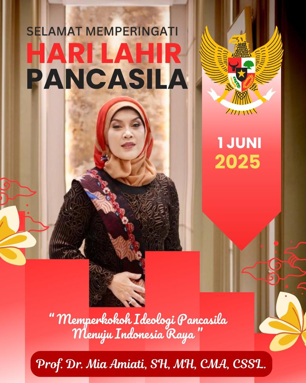 Selamat Memperingati Hari Lahir Pancasila