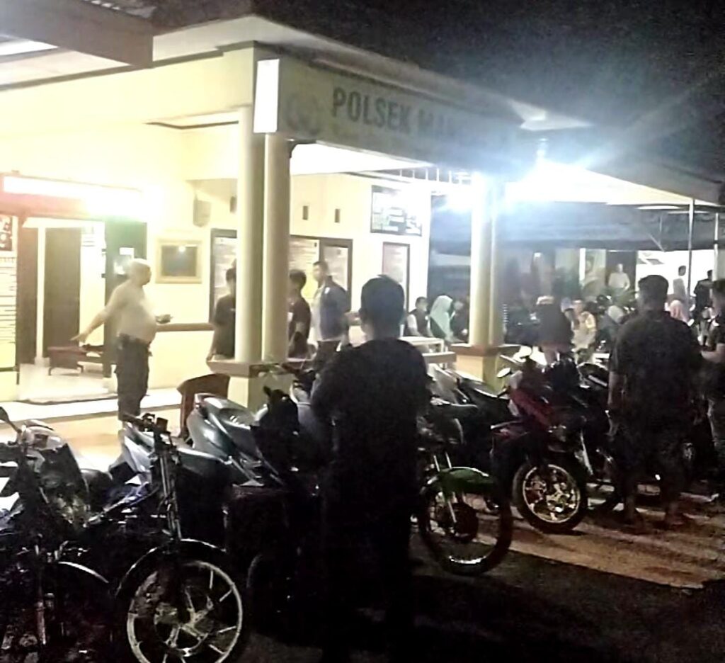Cipta Kondisi Malam Minggu, Polsek Manggala Amankan Puluhan Motor Brong dan Satu Pembawa Sajam