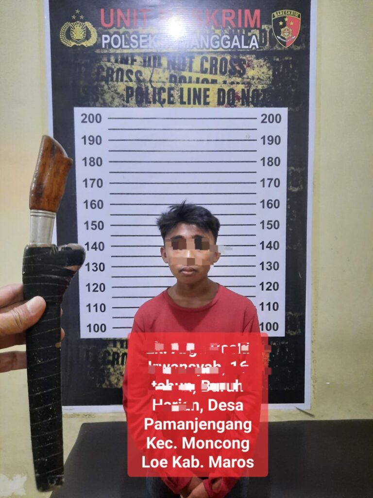 Cipta Kondisi Malam Minggu, Polsek Manggala Amankan Puluhan Motor Brong dan Satu Pembawa Sajam