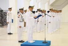 Lantamal VI Makassar Gelar Ppacara Peringatan Hari Lahir Pancasila