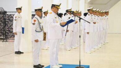 Lantamal VI Makassar Gelar Ppacara Peringatan Hari Lahir Pancasila