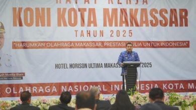 Buka Raker Munafri Dorong KONI Maksimalkan Peran Sosial Olahraga dan Prestasi