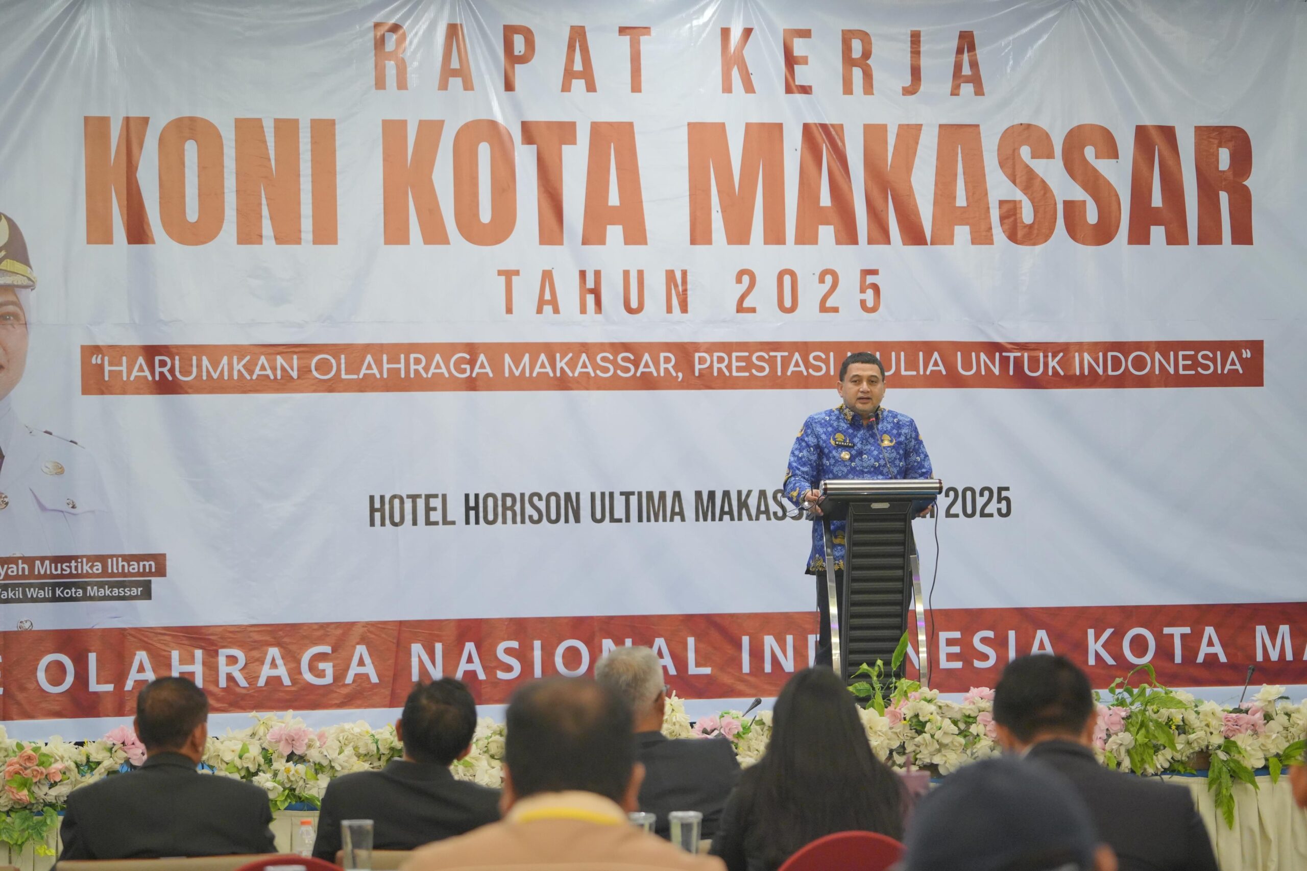 Buka Raker Munafri Dorong KONI Maksimalkan Peran Sosial Olahraga dan Prestasi