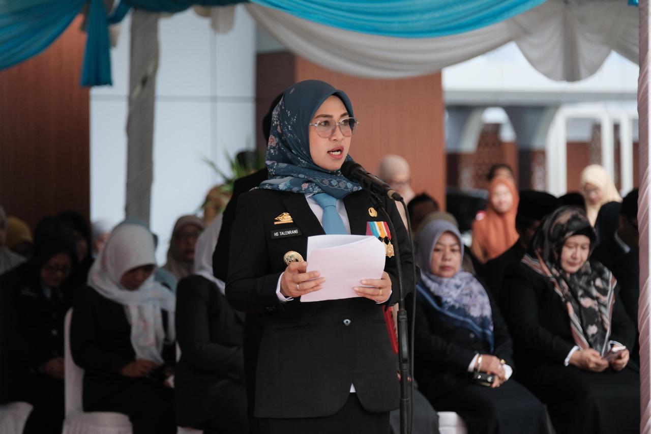 Peringati Hari Lahir Pancasila, Bupati Gowa HusniahPaci Semangat ASN