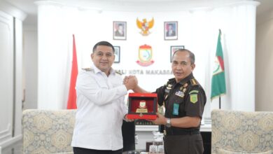 Wali Kota Makassar Terima Audiensi Kaotmilti IV dan Aspidmil Sulsel