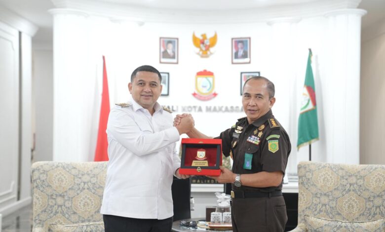 Wali Kota Makassar Terima Audiensi Kaotmilti IV dan Aspidmil Sulsel
