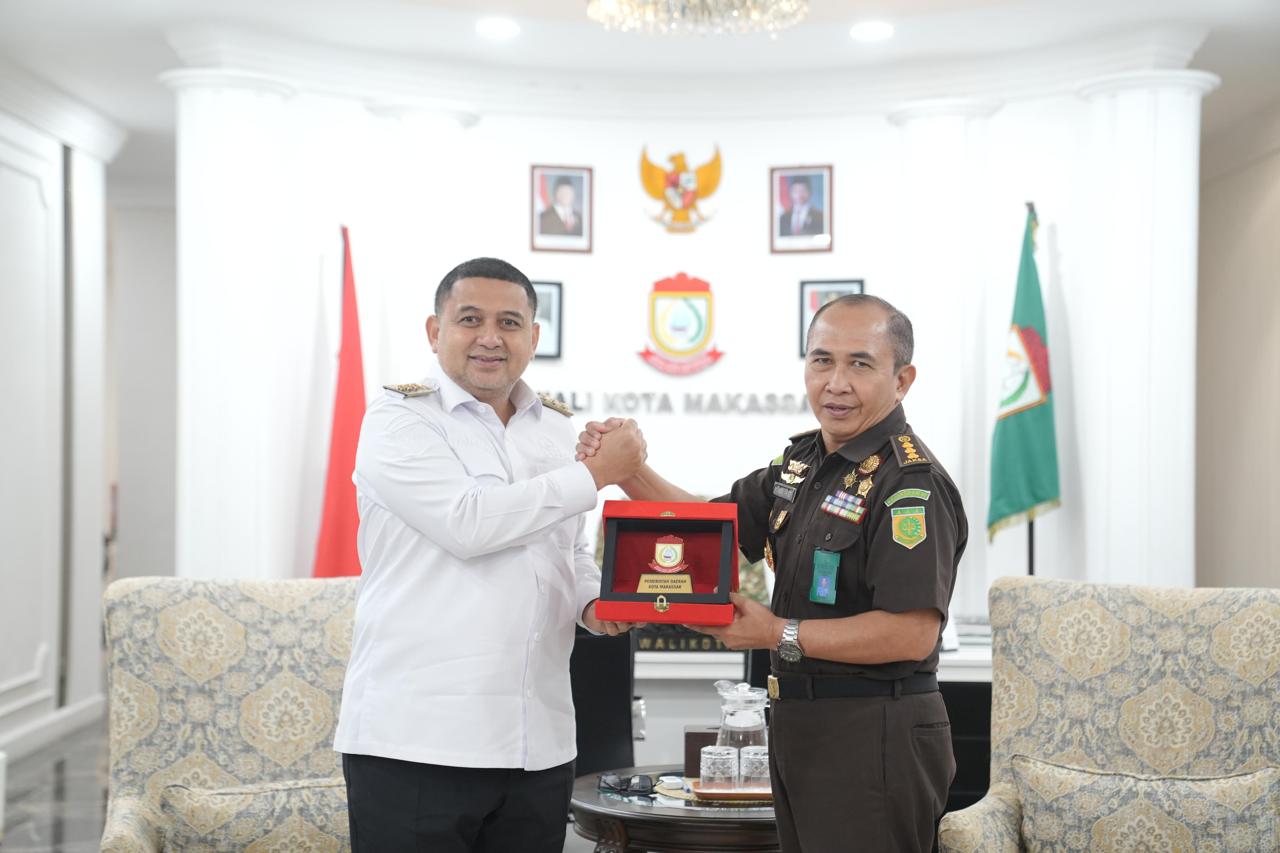 Wali Kota Makassar Terima Audiensi Kaotmilti IV dan Aspidmil Sulsel