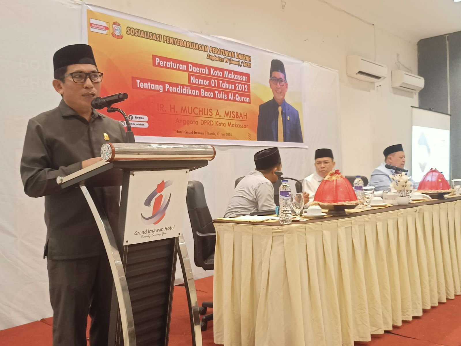 Anggota DPRD Makassar Muchlis Misbah Minta Pemkot Segera Terbitkan Perwali Baca Tulis Al-Quran