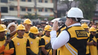 Kolaborasi Cegah Banjir, Pemkot Makassar Gandeng BBWS dan Balai Jalan Bersihkan Drainase di Koridor Pettarani