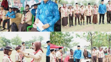 Bangkitkan Tunas Muda dengan Jiwa Kesatria yang Berani, Pramuka Penggalang dan Penegak Kota Palu Gelar Kemah 2025