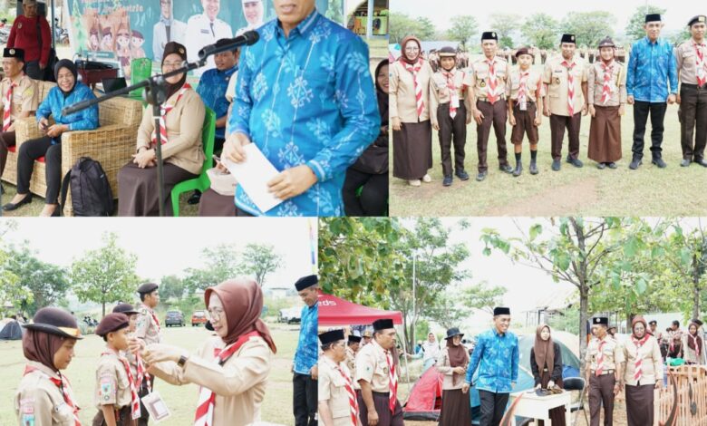 Bangkitkan Tunas Muda dengan Jiwa Kesatria yang Berani, Pramuka Penggalang dan Penegak Kota Palu Gelar Kemah 2025