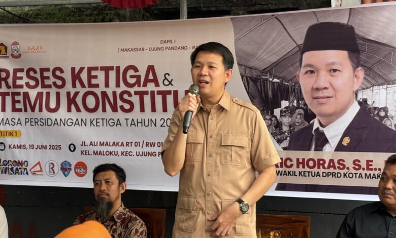 Serap Aspirasi Warga Soal Banjir, Eric Horas Sesalkan Lurah Lajangiru Absen