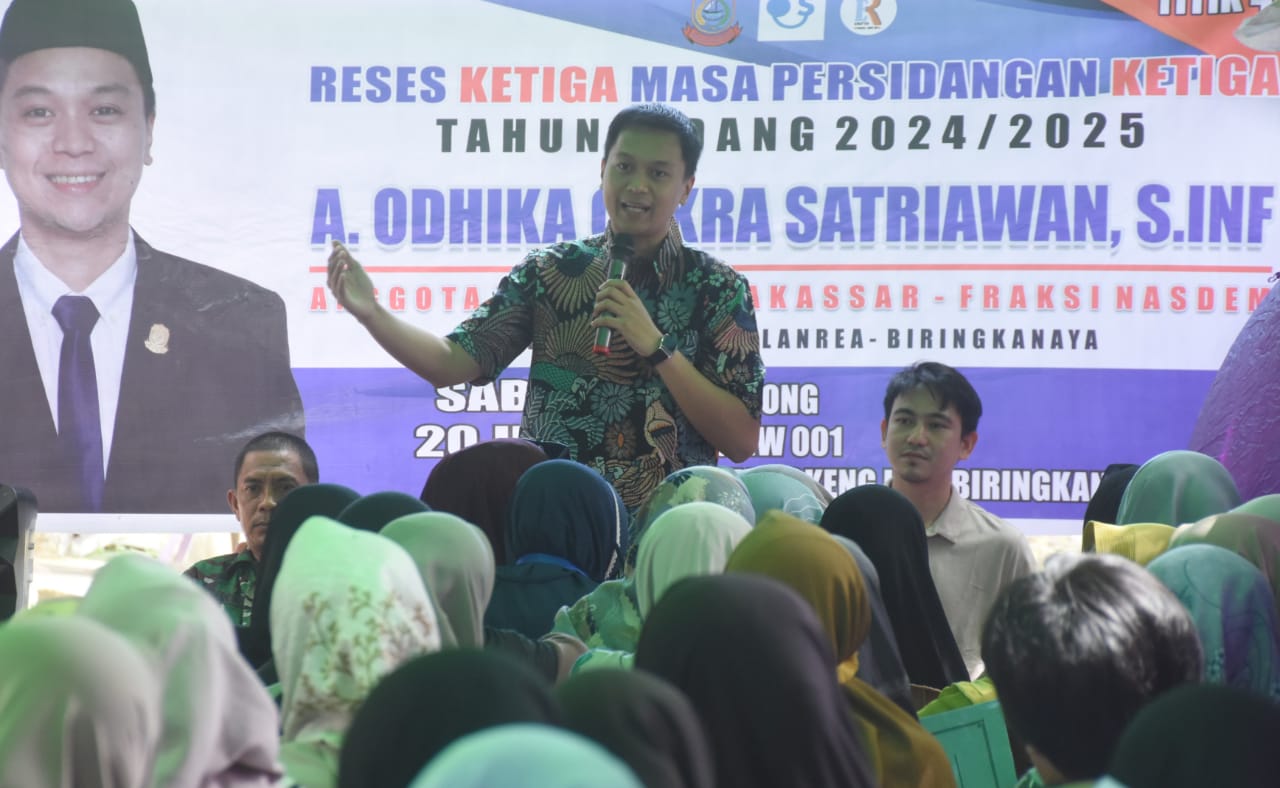 Reses Ketiga Masa Persidangan 3 2024-2025 di Biringkanaya, Odhika Cakra Serap Aspirasi Terkait Perbaikan Fasilitas Pendidikan