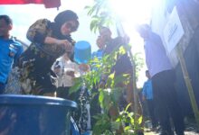 Resmikan Kantor KNPI Gowa, Bupati Husniah Ajak Pemuda Sukseskan Program Pemerintah