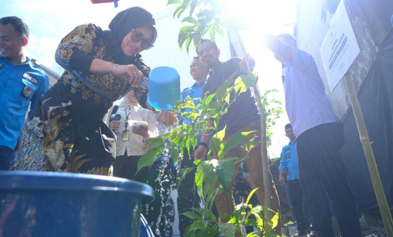 Resmikan Kantor KNPI Gowa, Bupati Husniah Ajak Pemuda Sukseskan Program Pemerintah