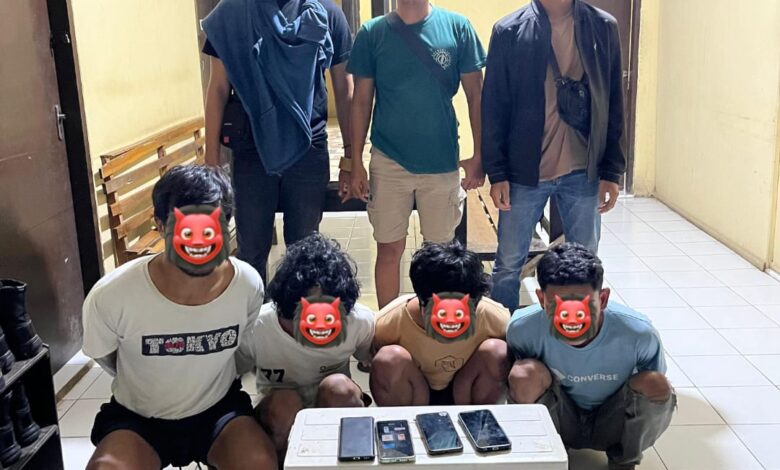 Curi AC Kantor Desa, Resmob Polres Bone Ringkus Empat Remaja