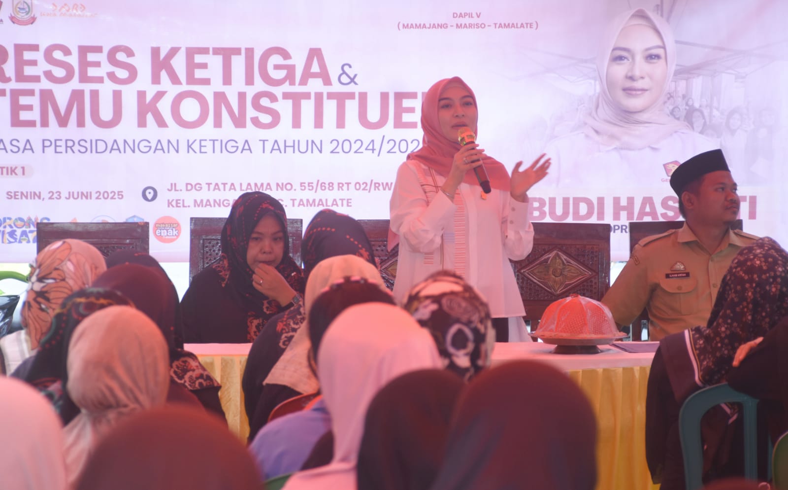 Reses di Mangasa, Budi Hastuti Terima Aspirasi Terkait Bansos dan Yankes