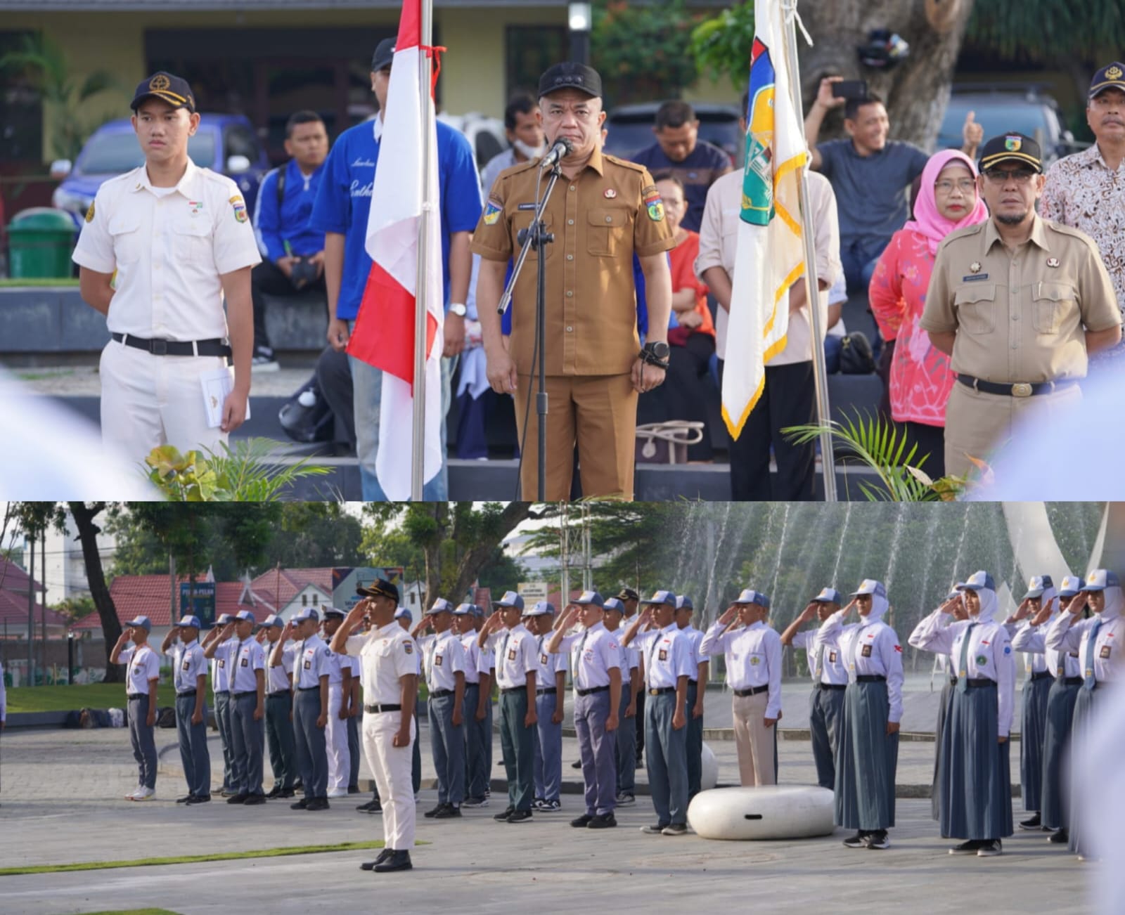 Hadianto Rasyid Pimpin Pembukaan Pelatihan Calon Paskibraka Kota Palu 2025