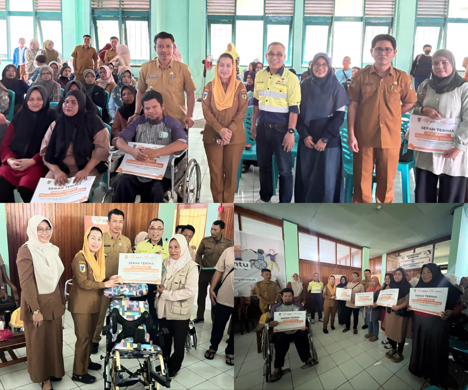 Wakil Wali Kota Palu Imelda Liliana Hadiri Penyerahan Bantuan Modal dan Alat Bantu Warga Penerima Manfaat