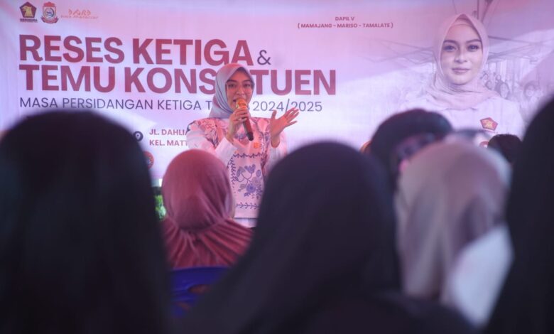 Reses di Tamparang Keke, Budi Hastuti Terima Aspirasi Terkait Drainase Tersumbat