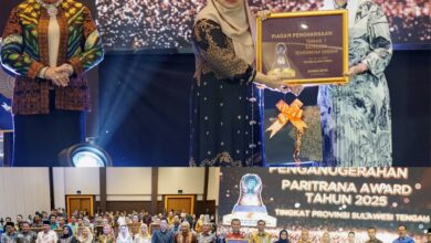 Pemkot Palu Raih Paritrana Award 2025 Tingkat Provinsi Sulteng