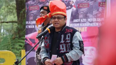 Wabup Gowa Minta Kiwal Garuda Hitam Tinggimoncong Dukung Keamanan Wisata dan Jaga Nama Baik Organisasi