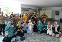Melinda Aksa Tinjau Kelurahan Pannampu Jelang Penilaian Lomba Kelurahan Terpadu Tingkat Provinsi