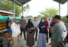Melinda Aksa Tinjau TPS3R Kelurahan Untia, Dorong Sinergi Atasi Sampah dan Dukung Urban Farming