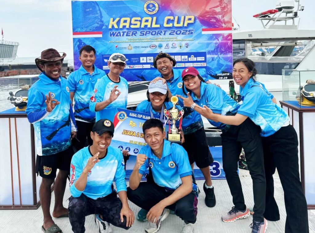 Atlet Lantamal VI Juara I Kejurnas Selam OBA Kasal Cup 2025