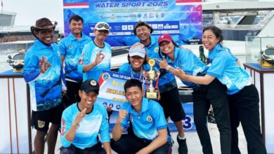Atlet Lantamal VI Juara I Kejurnas Selam OBA Kasal Cup 2025