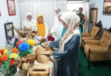 Melinda Aksa Apresiasi UMKM Kerajinan Eceng Gondok di Sambung Jawa: Inovasi Lokal Ramah Lingkungan yang Harus Didukung
