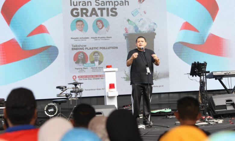 Peringati Hari Lingkungan, Pemkot Makassar Kampanye Hentikan Polusi Plastik