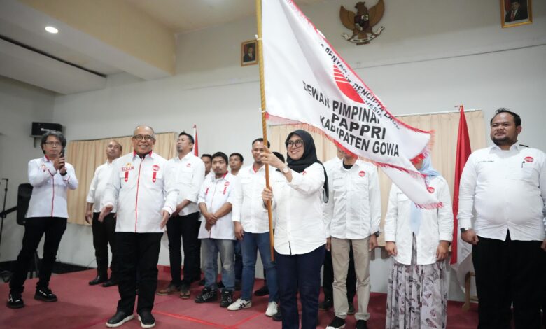 Bupati Husniah Dikukuhkan Sebagai Ketua PAPPRI Gowa