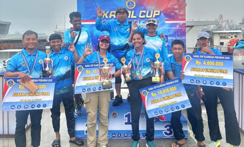 Lantamal VI Raih Juara Umum Selam OBA di Kejuaraan Kasal Cup Tahun 2025