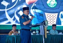 Danlantamal VI Makassar Menghadiri Acara Wisuda Tahfizh Alquran Ponpes DDI Mangkoso TA 2024/2025 M