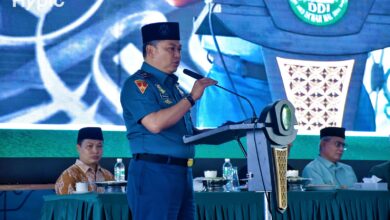 Danlantamal VI Makassar Menghadiri Acara Wisuda Tahfizh Alquran Ponpes DDI Mangkoso TA 2024/2025 M