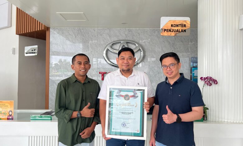 Kalla Toyota Alauddin Raih Penghargaan Lingkungan dari Pemkot Makassar di Hari Lingkungan Hidup Sedunia 2025