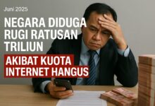 Kuota Internet Hangus, Negara Rugi Ratusan Triliun IAW Desak Audit Operator Seluler