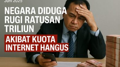 Kuota Internet Hangus, Negara Rugi Ratusan Triliun IAW Desak Audit Operator Seluler