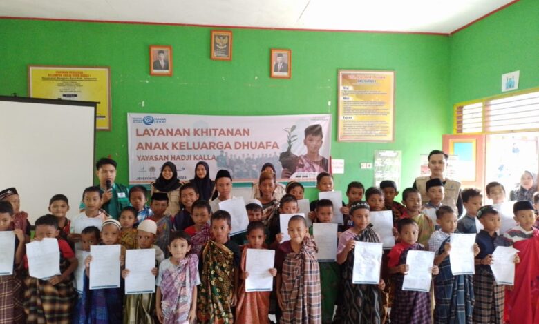 LAZ Hadji Kalla Buka Khitanan Massal Gratis di 4 Provinsi, Prioritaskan Anak dari Keluarga Dhuafa