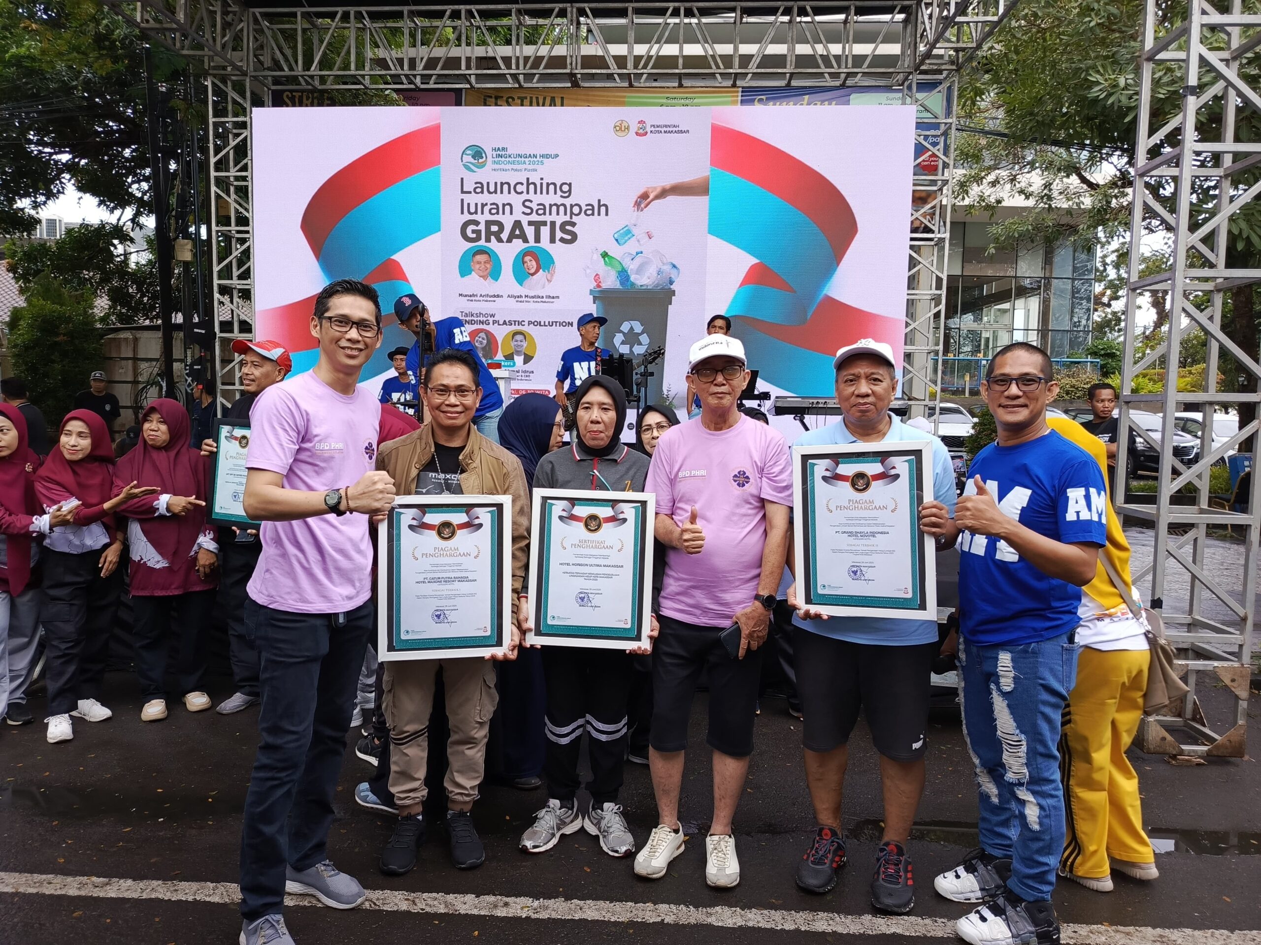 MaxOne Hotel & Resort Makassar Raih Penghargaan Hotel Terbaik dalam Pengelolaan Limbah B3