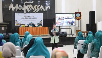 TP PKK Kota Makassar Gelar Sosialisasi Kampung Mandiri bagi Pelaku UMKM Binaan