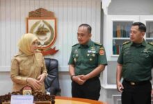 Bangun Sinergitas, Aliyah Mustika Ilham Berbincang Dengan Kepala Lemasmil IV Makassar
